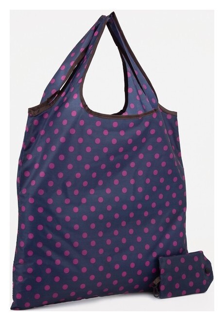 Сумка хозяйственная без застежки, цвет синий  