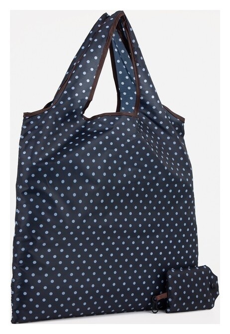 Сумка хозяйственная без застежки, цвет чёрный  