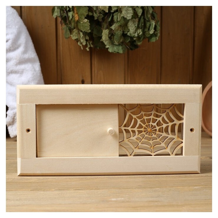 Вентиляционная крышка, 28х12см, с задвижкой  Добропаровъ