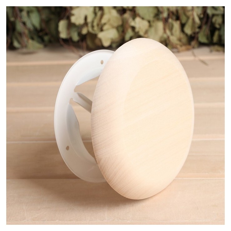 Тарельчатый клапан, липа, D=12 см  