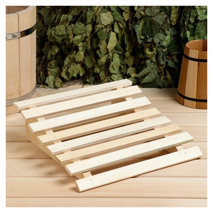 Подголовник из липы 30х30х11 см  