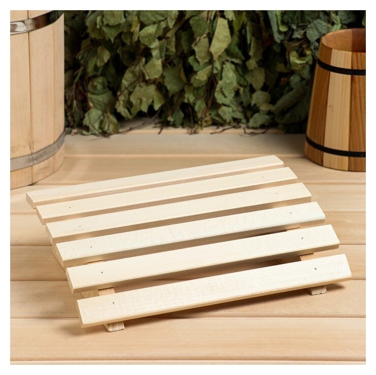 Подголовник жесткий из липы 30х20х10 см  