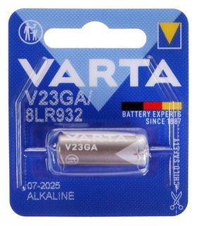 Батарейка алкалиновая Varta, Lr23 (Mn21, A23) - 1bl, 12в, блистер, 1 шт. Varta