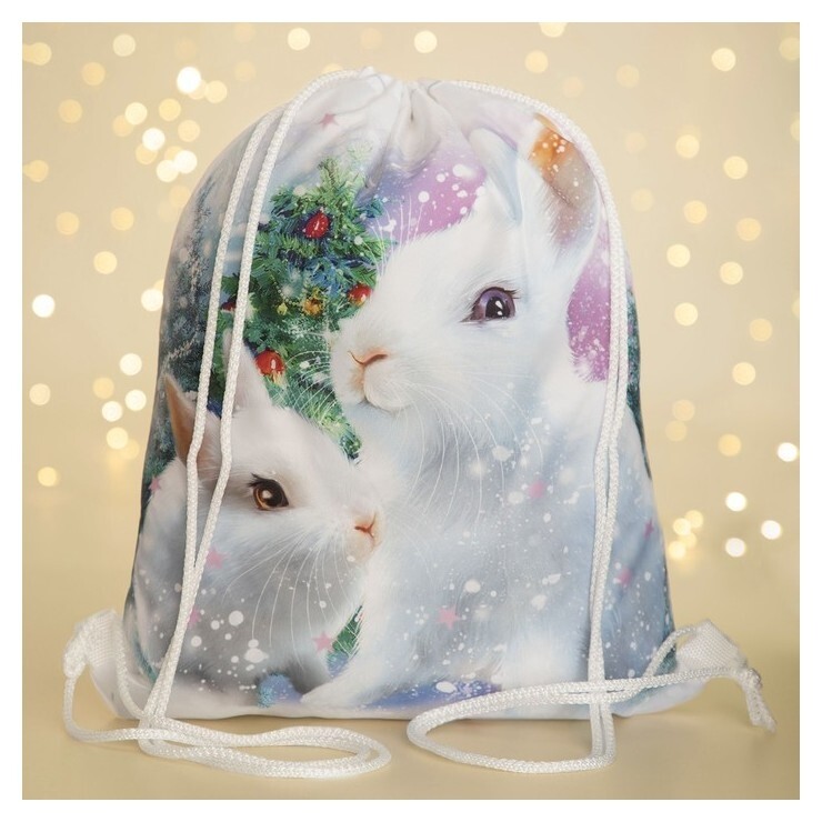 Мешок для обуви, цвет белый/разноцветный  