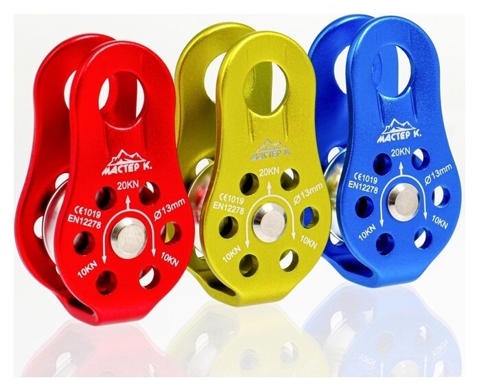 Блок-ролик, 4,4x8,2 см, 10-20 KN Мастер К.