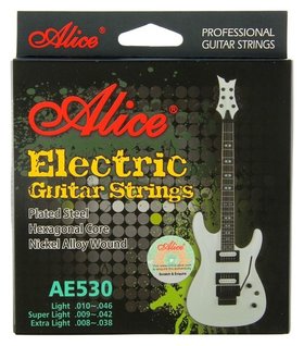 Комплект струн электрогитары Alice Ae530l 532 Light Alice