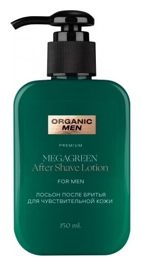 Лосьон после бритья для чувствительной кожи Megagreen
