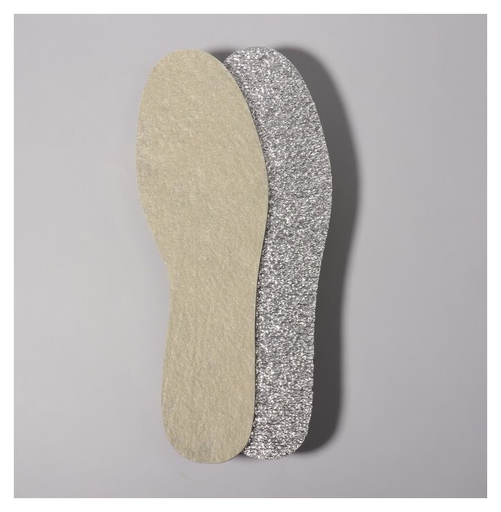 Стельки для обуви, универсальные, 36-45р-р, пара, цвет бежевый 