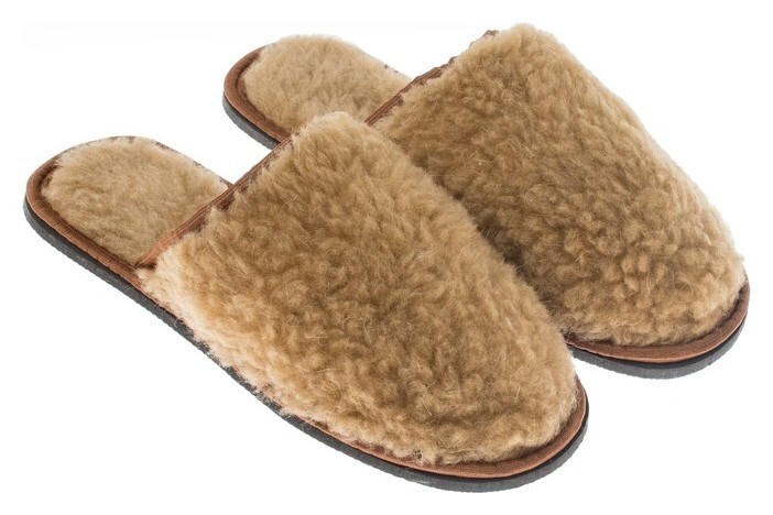 Тапочки мужские, цвет коричневый, размер 41 Tap moda