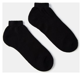 Носки женские махровые укороченные Collorista, цвет чёрный, р-р 38-40 (25 см) Collorista