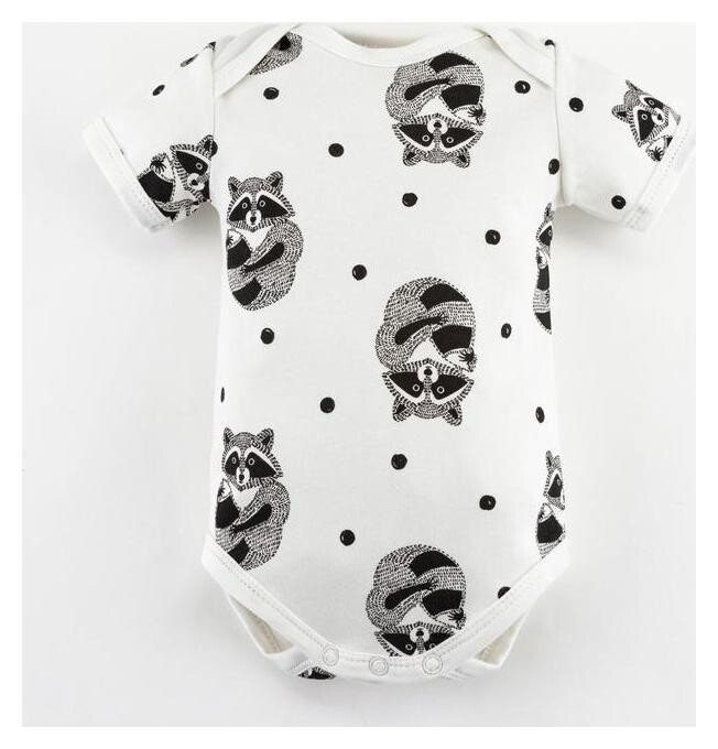 Боди «Енот» крошка Я, цвет белый, рост 74-80 см  Крошка Я