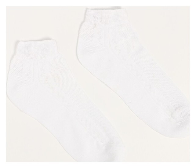 Носки женские, цвет белый, размер 25 HOBBY LINE