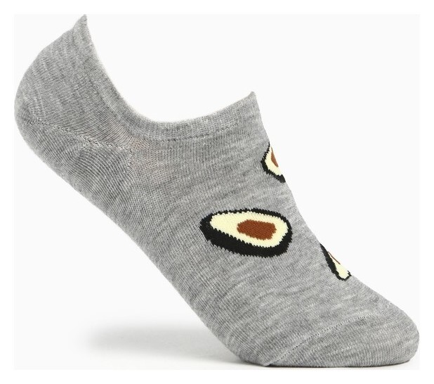 Носки женские, цвет серый, размер 23-25  HOBBY LINE