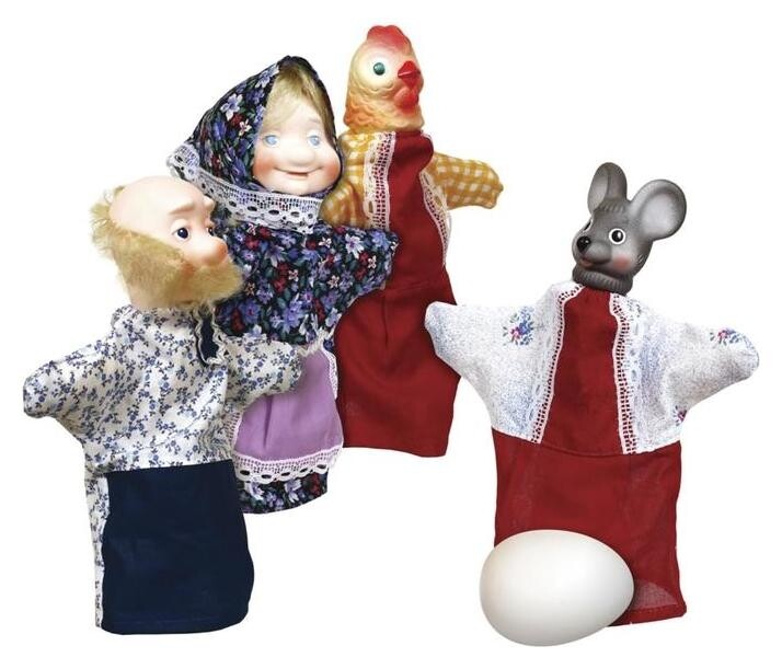 Кукольный театр «Курочка ряба»  Огонёк