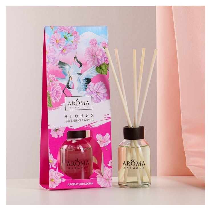 Диффузор ароматический "Япония", 30 мл, цветущая сакура Aroma harmony