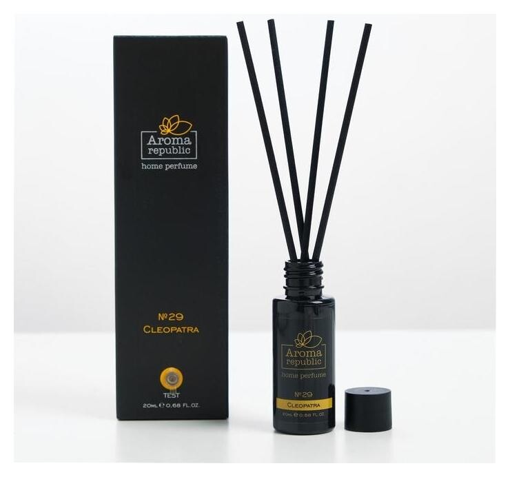 Диффузор ароматический Aroma Republic, 20 мл, "Cleopatra", кардамон и мимоза  