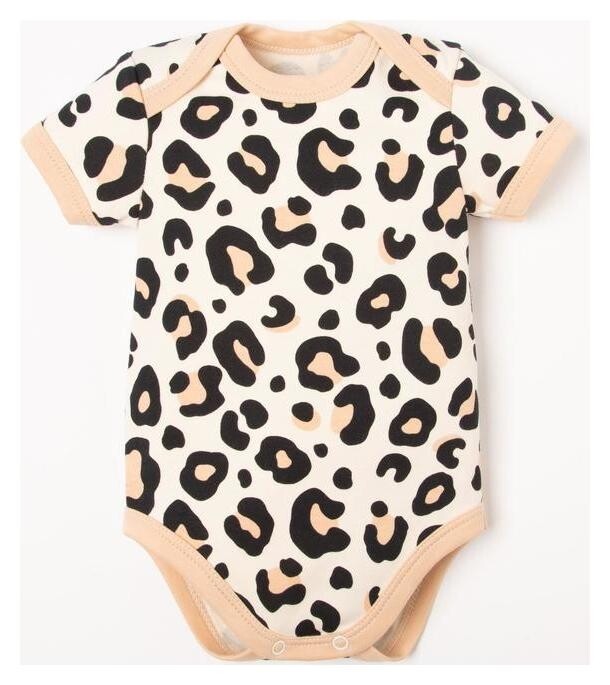 Боди крошка Я «Леопард», рост 68-74 см  Крошка Я