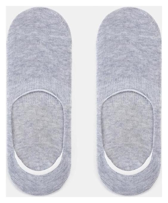 Носки женские, цвет св.серый меланж, размер 23-25  Золотая игла