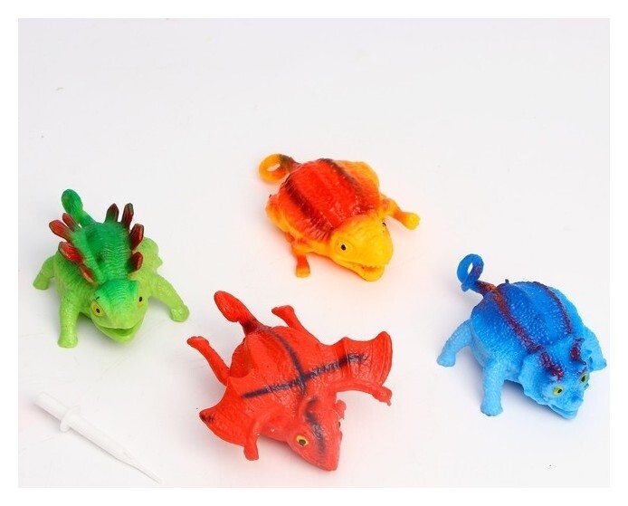 Мялка «Динозавр» надувается, виды  