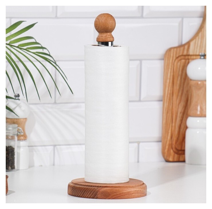 Держатель для бумажных полотенец, обработанное маслом  