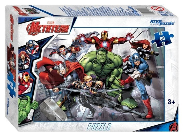 Пазл Marvel, 80 элементов  Step puzzle