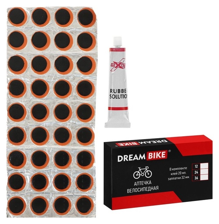 Аптечка велосипедная Dream Bike 36 заплаток
