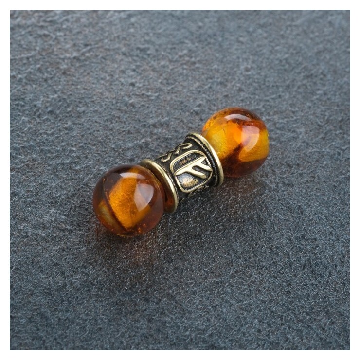 Комплект из трёх бусин "Феу"  