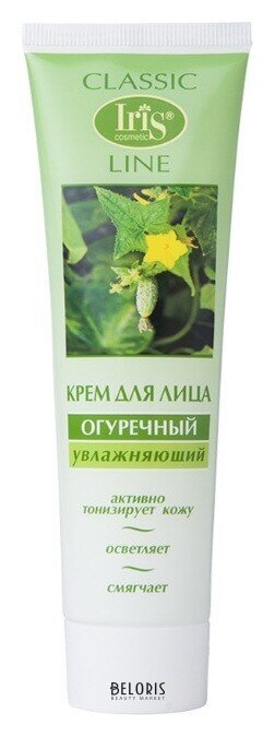 Крем для лица Огуречный Увлажняющий IRIS cosmetic