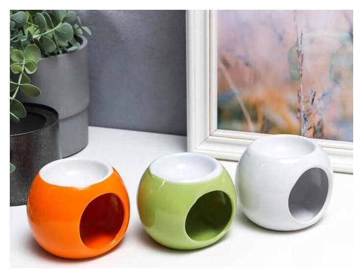 Аромалампа керамика "Яркий шар" 7,5х9х8 см 