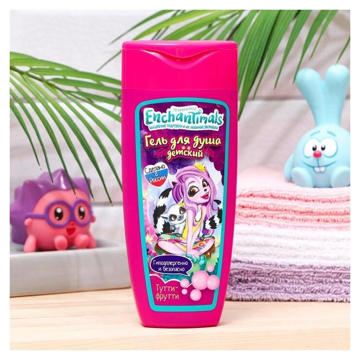 Детский гель для душа C ароматом тутти-фрутти, Enchantimals  Mattel