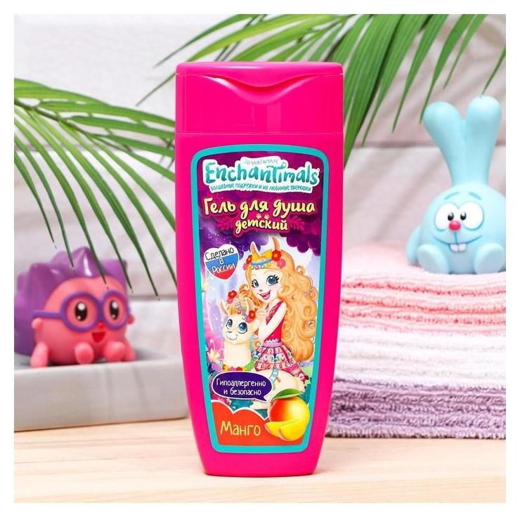 Детский гель для душа Enchantimals, с ароматом манго  Mattel