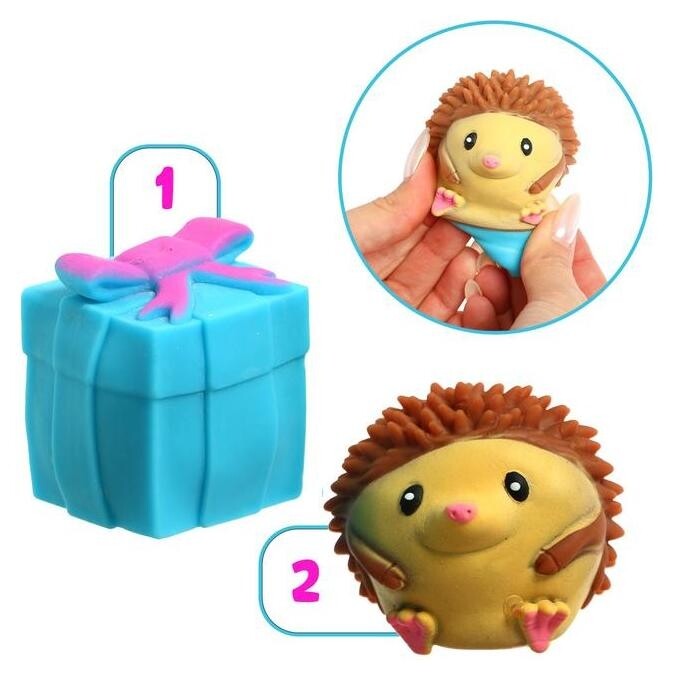 Мялка-сюрприз «Зверёк», виды  