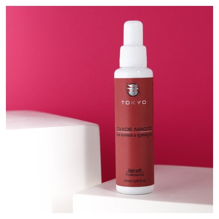 Сухое масло для ногтей и кутикулы Gel-off Professional "Tokyo", 60 мл  Gel-off