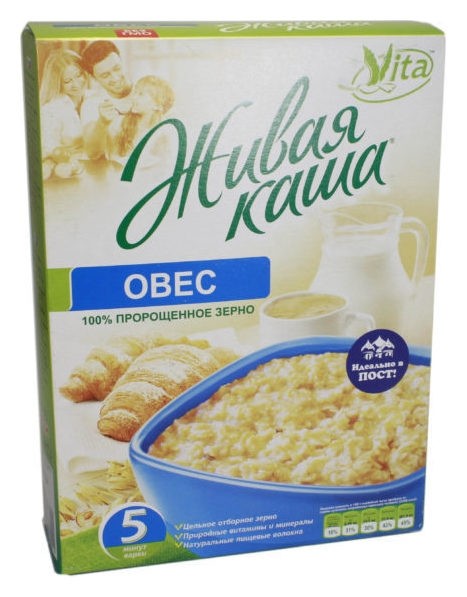 

Хлопья с проростками Овес