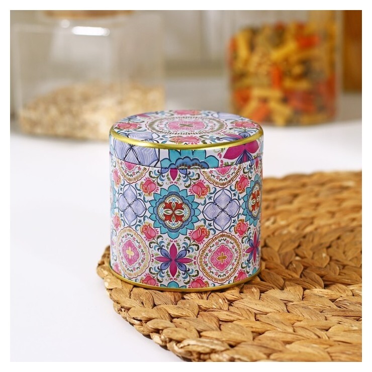 Банка для сыпучих продуктов Vivid, 8,5×8 см  