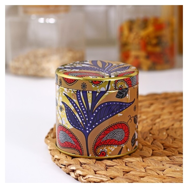 Банка для сыпучих продуктов Vivid, 8,5×8 см  
