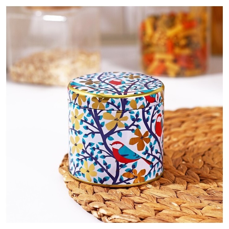 Банка для сыпучих продуктов Vivid, 8,5×8 см  