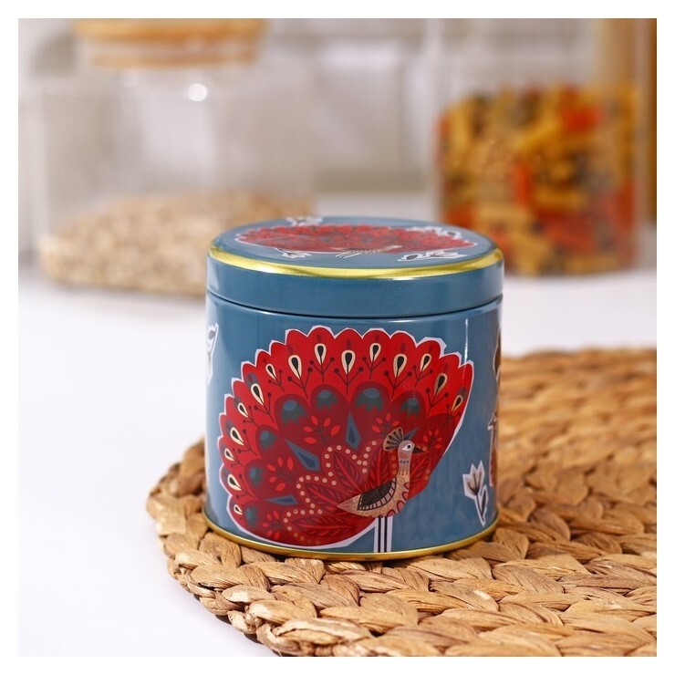 Банка для сыпучих продуктов Vivid, 8,5×8 см  