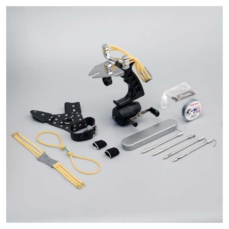 Рогатка рыболовная с лазерным целеуказателем  