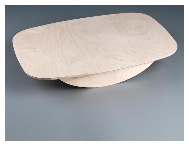 Доска балансировочная балансборд малая, 50×33х0,9 см  Время игры