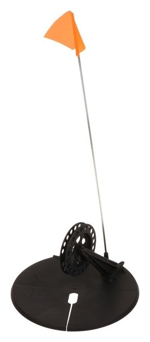 Жерлица Yaman, с угловой пластиковой стойкой, D-210 мм, катушка 90 мм