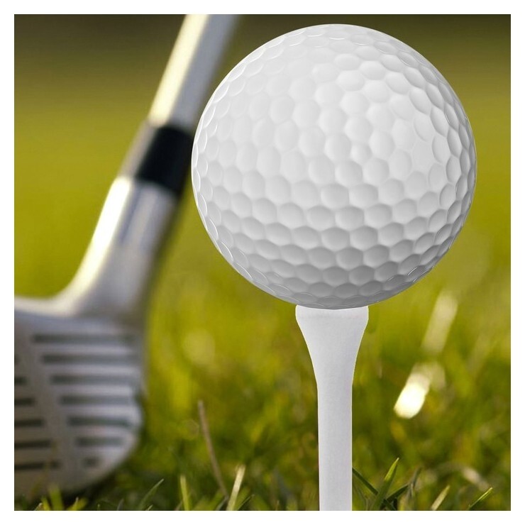 Набор подставок для гольф мяча из дерева, H-8.3 см, 50 шт 