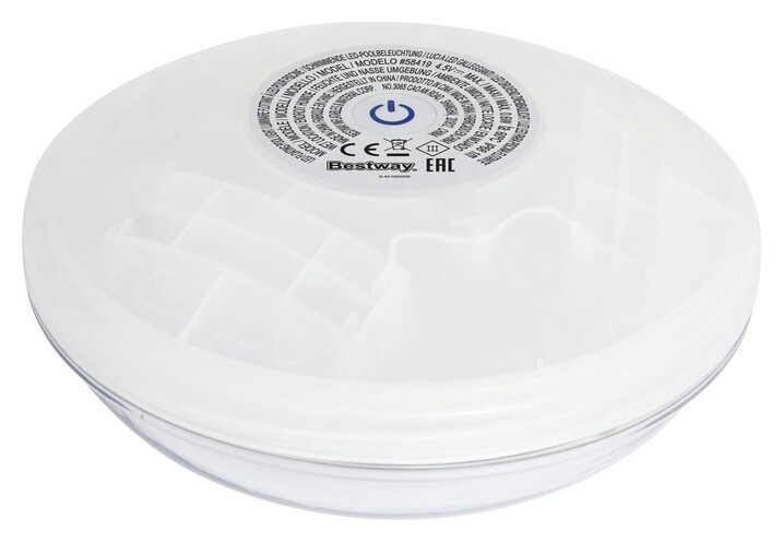 Лампа плавающая, светодиодная 58419  Bestway