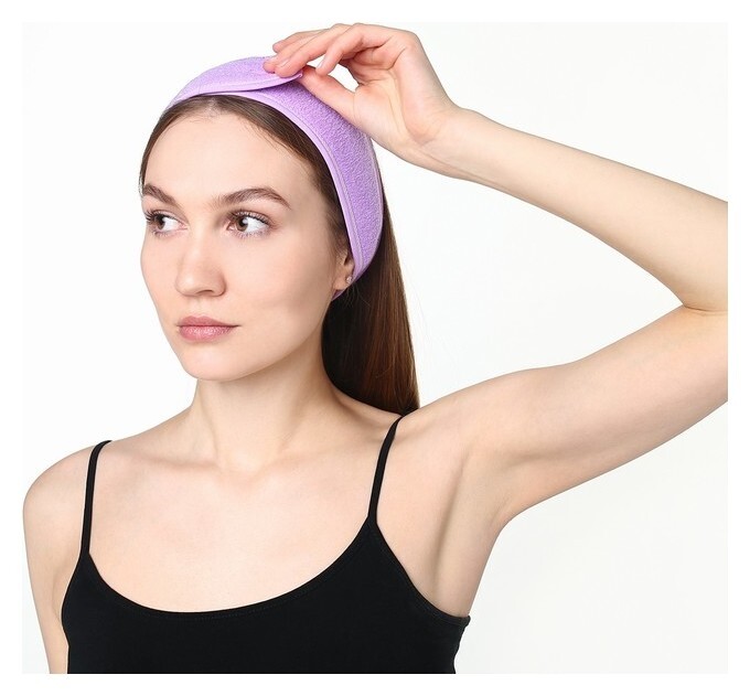 Головная повязка Lovelife, цв. фиолетовый, 8,5*60 см LoveLife