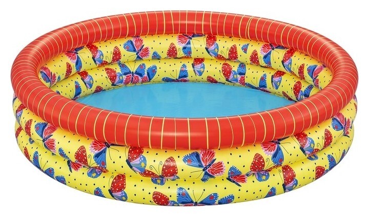Бассейн надувной "Бабочка" 168 х 38 см 51202  Bestway