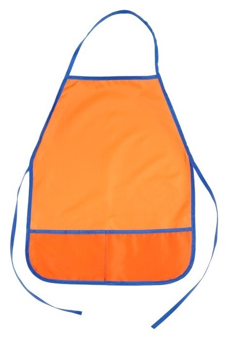 Фартук для труда 490 X 390, Calligrata, фдт-1, оранжевый  Calligrata