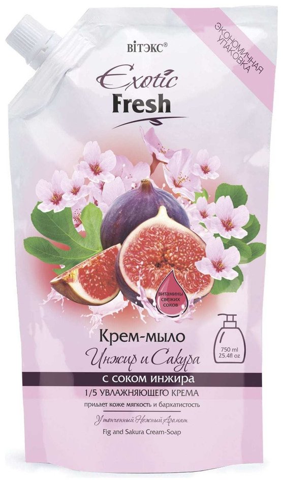 Отзыв на Крем-мыло для тела инжир и сакура