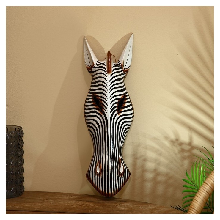Маска "Зебра" албезия 50 см  