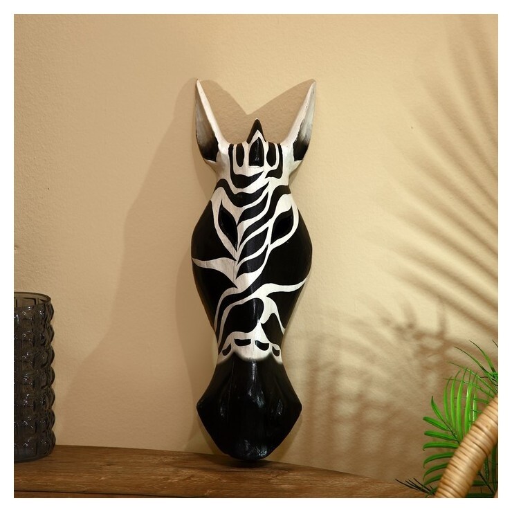 Маска "Зебра" албезия 55 см  