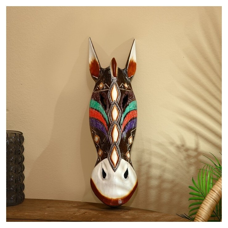 Маска "Зебра" албезия 50 см  